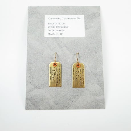 LGGAGE TAG PIERCE