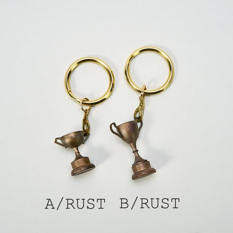 (+彫刻)BRASS TROPHY KEY HOLDER+1行彫刻タイプ
