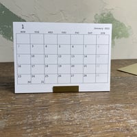 CLIP STAND DESKTOP CALENDAR 02(2026年度版)