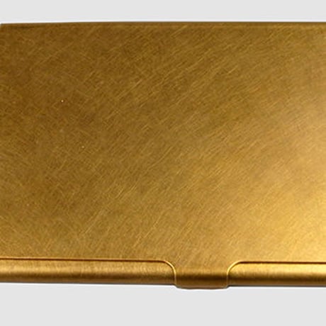 BRASS CARDCASE+