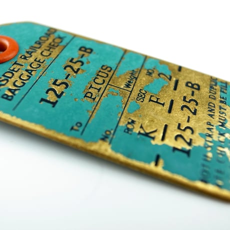 LUGGAGE TAG SNAP HOOK  KEY-HOLDER