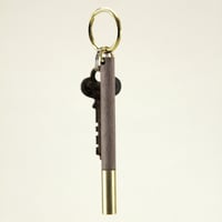 BRASS-WOOD ROOM KEY HOLDER( SOLID文字無しタイプ)