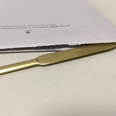 BRASS PAPER KNIFE