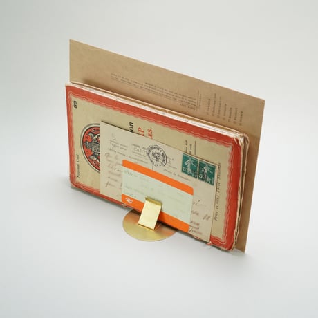 BRASS LETTER&PHOTO STAND L