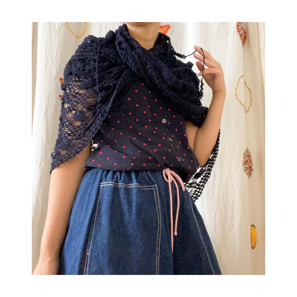 ダウンロードレシピ】仔猫たちスカーフ-SALA-RE:- | ooami-knit