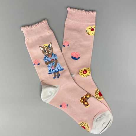 おしゃれキャットのファッション靴下