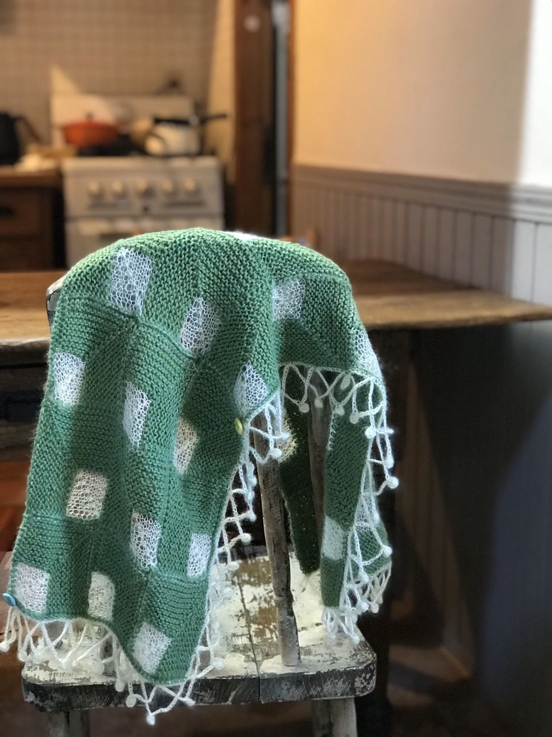 ダウンロードレシピ】ハオルチアスカーフ | ooami-knit