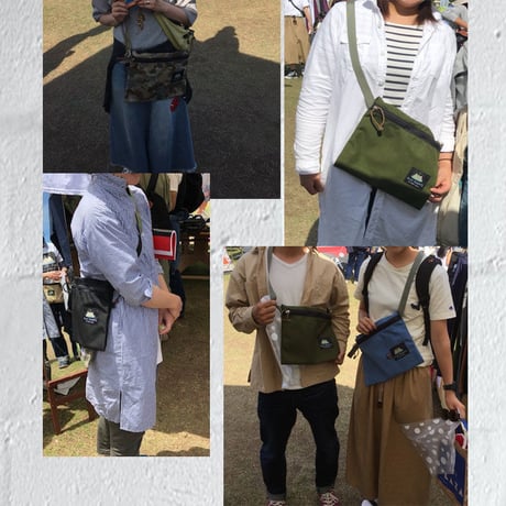 BUCK PRODUCTS Classic Musettes Bag Desert Como バックプロダクツ クラシック ミュゼットバッグ サッコシュ デザートカモ アウトドア ショルダーバッグ