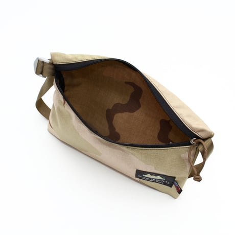 BUCK PRODUCTS Classic Musettes Bag Desert Como バックプロダクツ クラシック ミュゼットバッグ サッコシュ デザートカモ アウトドア ショルダーバッグ