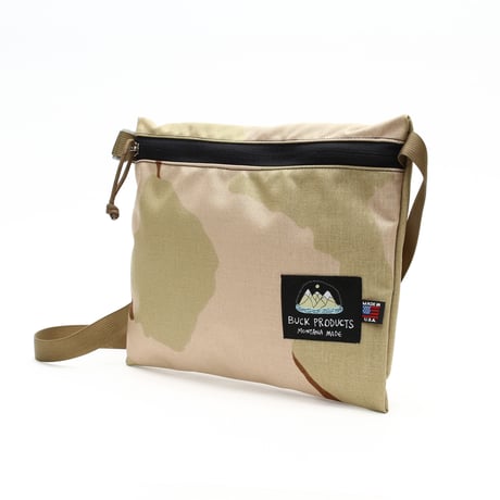 BUCK PRODUCTS Classic Musettes Bag Desert Como バックプロダクツ クラシック ミュゼットバッグ サッコシュ デザートカモ アウトドア ショルダーバッグ