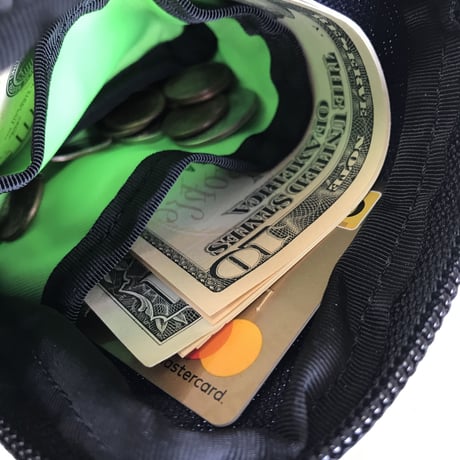 Zip Wallet｜軽量・耐久ナイロン製｜アウトドア・旅行用」