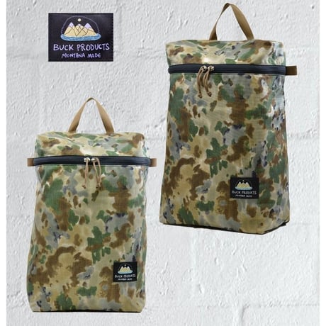 BUCK PRODUCTS MARSUPIALS  COVERT CAMO バックプロダクツ ミニ マースピアル  ハンドメイド バックパック  リュック (L）
