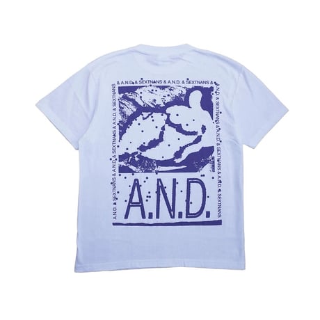 A.N.D.× SEXTANS WNAME SS Tshirts