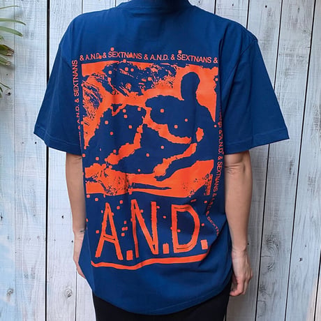 A.N.D.× SEXTANS WNAME SS Tshirts