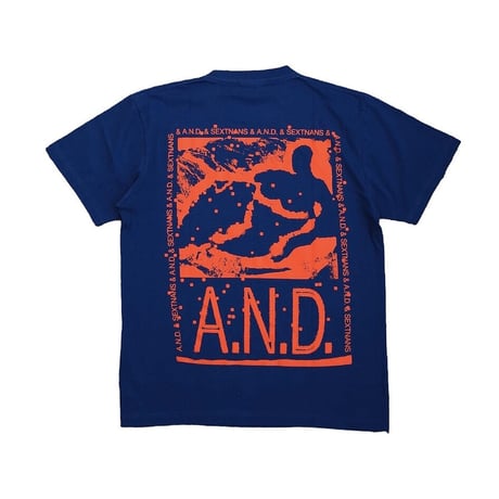 A.N.D.× SEXTANS WNAME SS Tshirts
