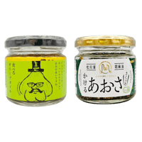 食べるオリーブオイル×松川浦かけるあおさ　2個セット