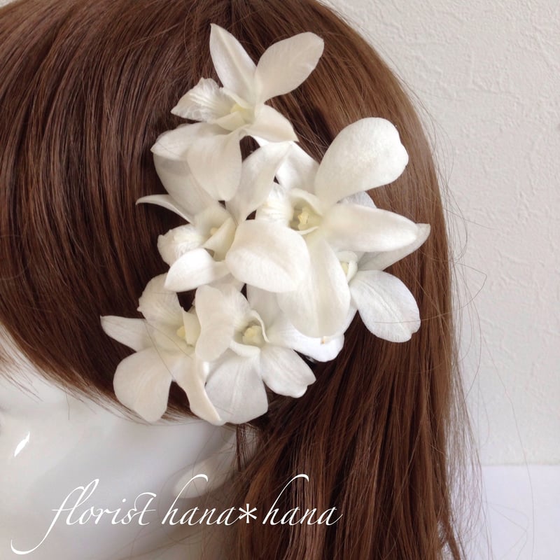 プリザーブドフラワー 髪飾り | 【フラワー装飾技能士】プリザーブド
