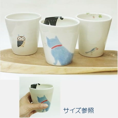 【ヒロロ工房】フリーカップ・フクロウ（33003-F）