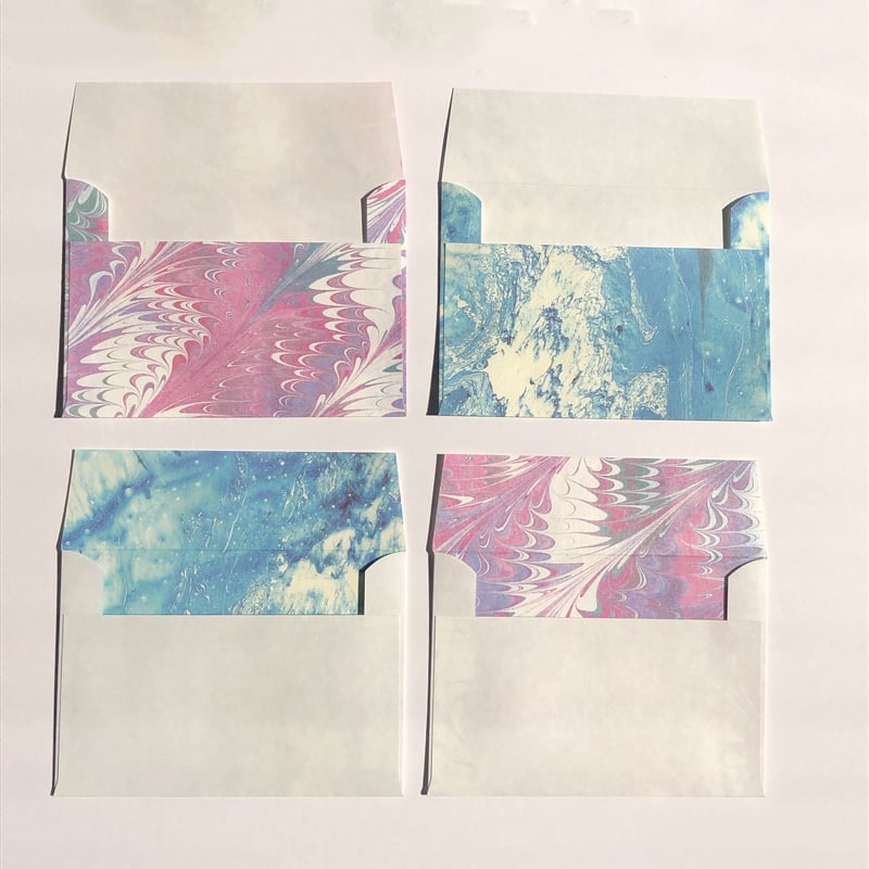限定商品】マーブル封筒セット（ランダム） | YAMAMOTO PAPER