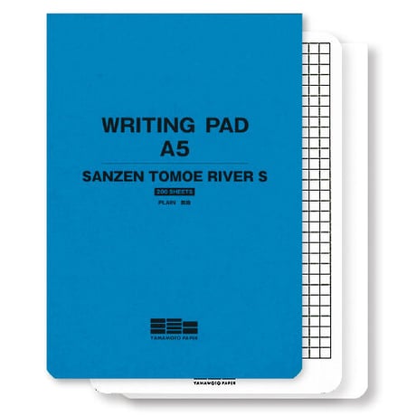 WRITING PAD A5 / SANZEN TOMOE RIVER S