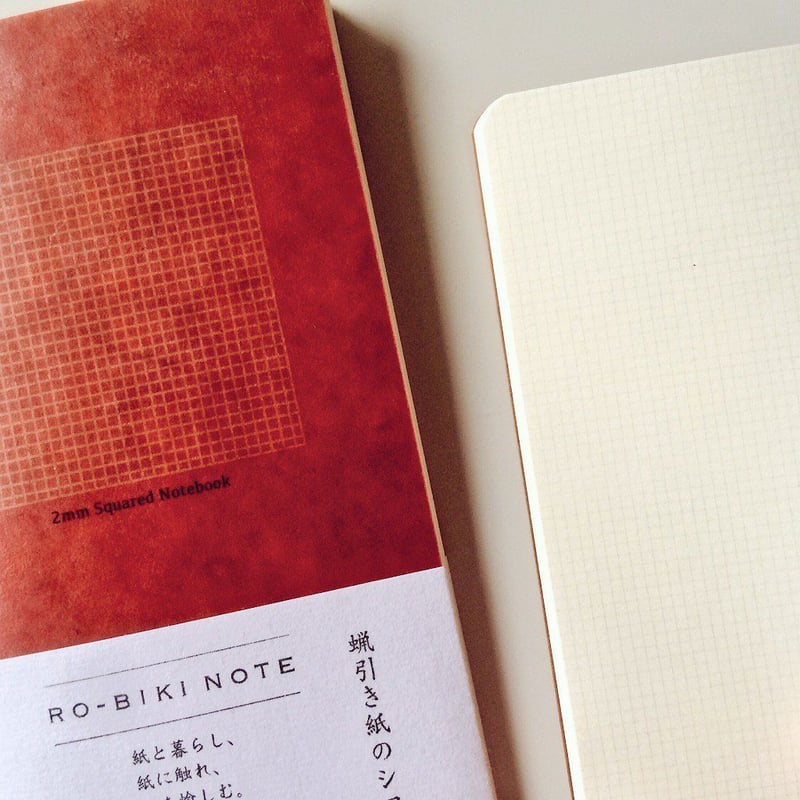 RO-BIKI NOTE 2mm方眼 | YAMAMOTO PAPER