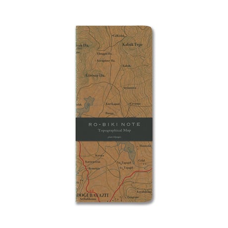 RO-BIKI NOTE Topographical Map