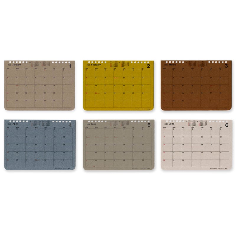 おともカレンダー2026 | YAMAMOTO PAPER
