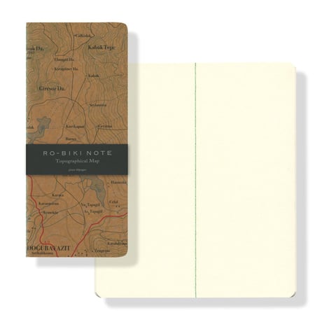 RO-BIKI NOTE Topographical Map