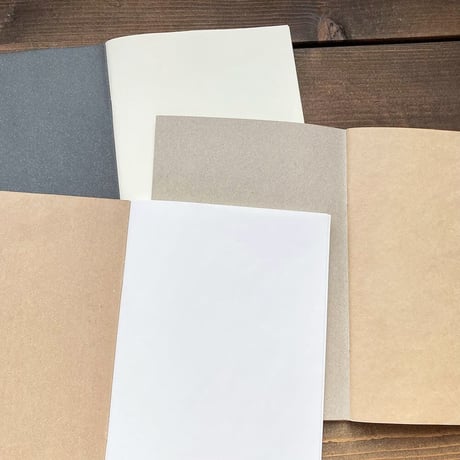 PLAIN THREE NOTEBOOKS
