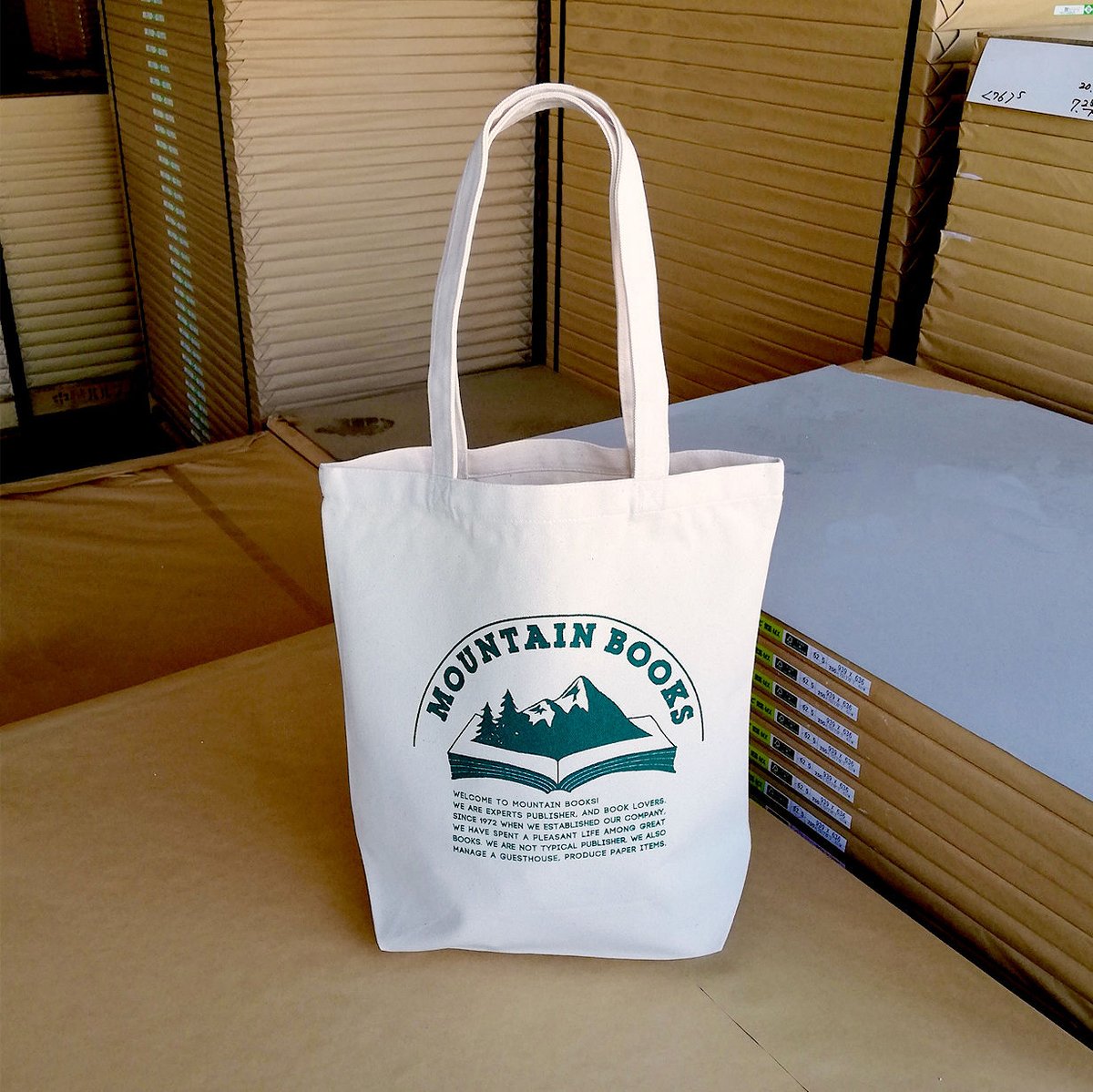 トートバッグ『MOUNTAIN BOOKS』 | YAMAMOTO PAPER