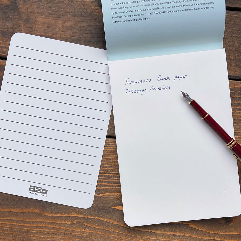 WRITING PAD A5 / BANK PAPER TAKASAGO PREMIUM | WRITING PAD A5 / BANK PAPER TAKASAGO PREMIUM |