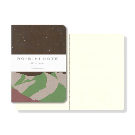 RO-BIKI NOTE SHAPE SERIES Mountain Night