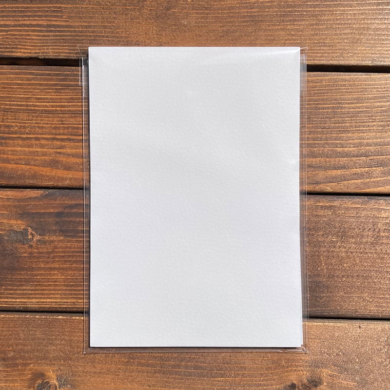 江戸小染 はな 白 A5サイズ | YAMAMOTO PAPER