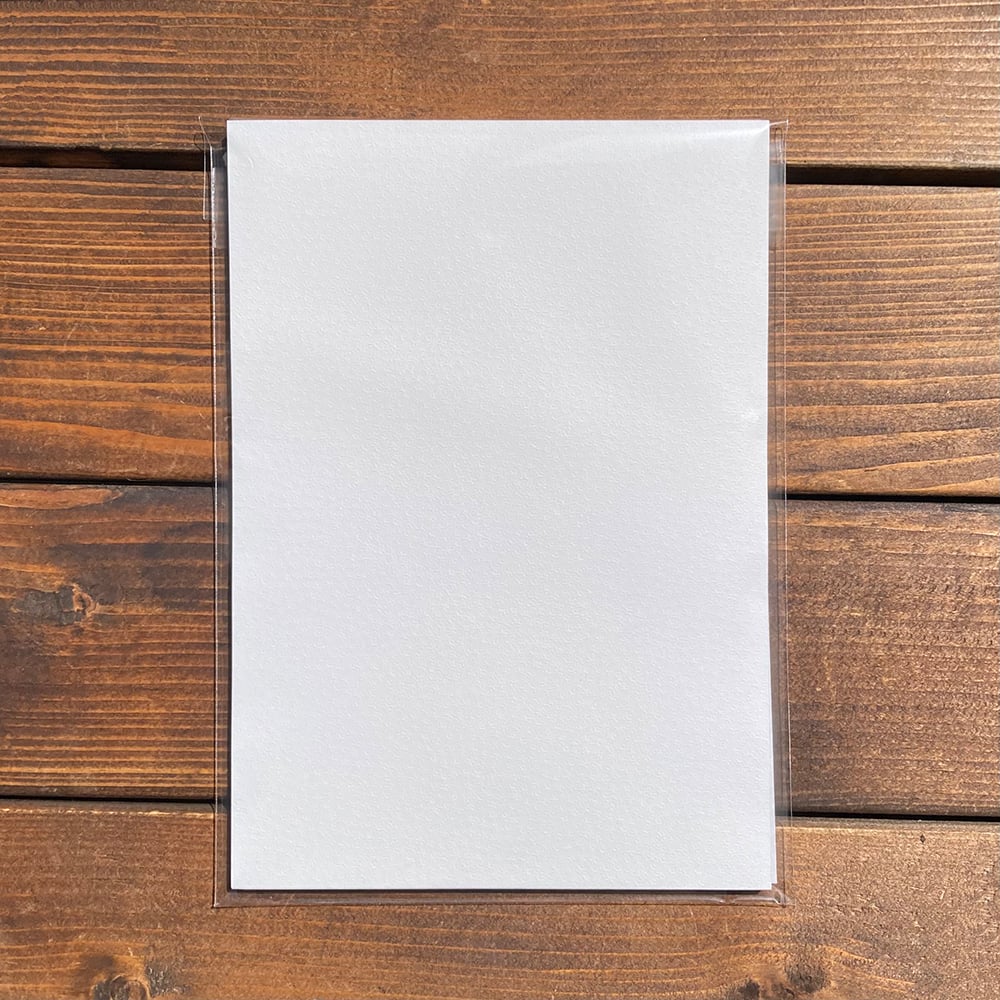 江戸小染 はな 白 A5サイズ | YAMAMOTO PAPER