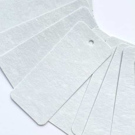 【紙タグ】 メガ  スプーン　角丸