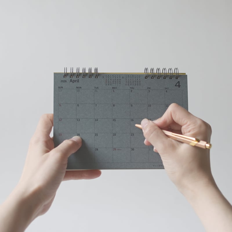 おともカレンダー2026 | YAMAMOTO PAPER