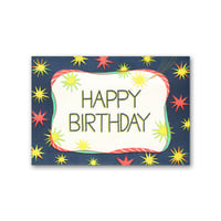 LETTERPRESS CARD 16 STAR