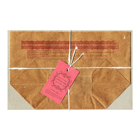 GA511 WAX PAPER MARCHE BAG  lace