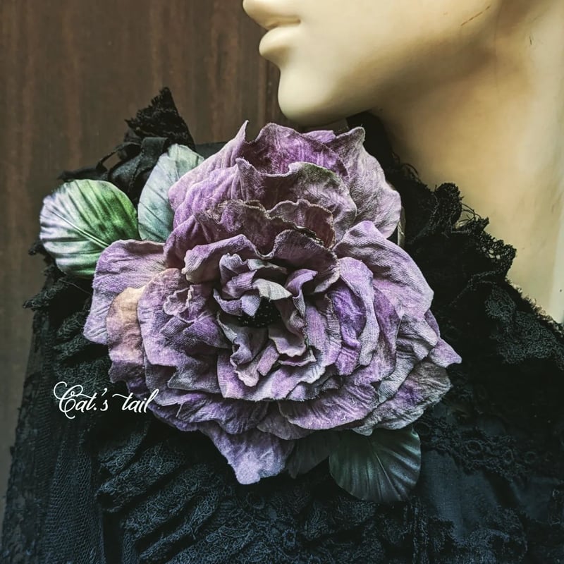 創作布染花薔薇 布花を作る【オレンジの薔薇】 - YouTube