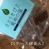 【沖縄のメーカー直送】塩うーじ1ケース（40袋）