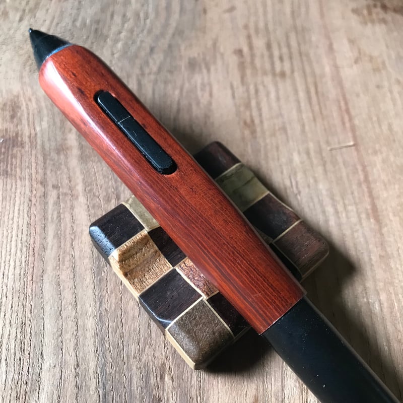 紅紫檀】 葉車堂 木製グリップ PREMIUM 紅紫檀（べにしたん） 希少樹種