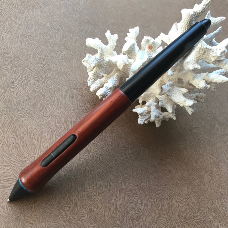 紅紫檀】 葉車堂 木製グリップ PREMIUM 紅紫檀（べにしたん） 希少樹種