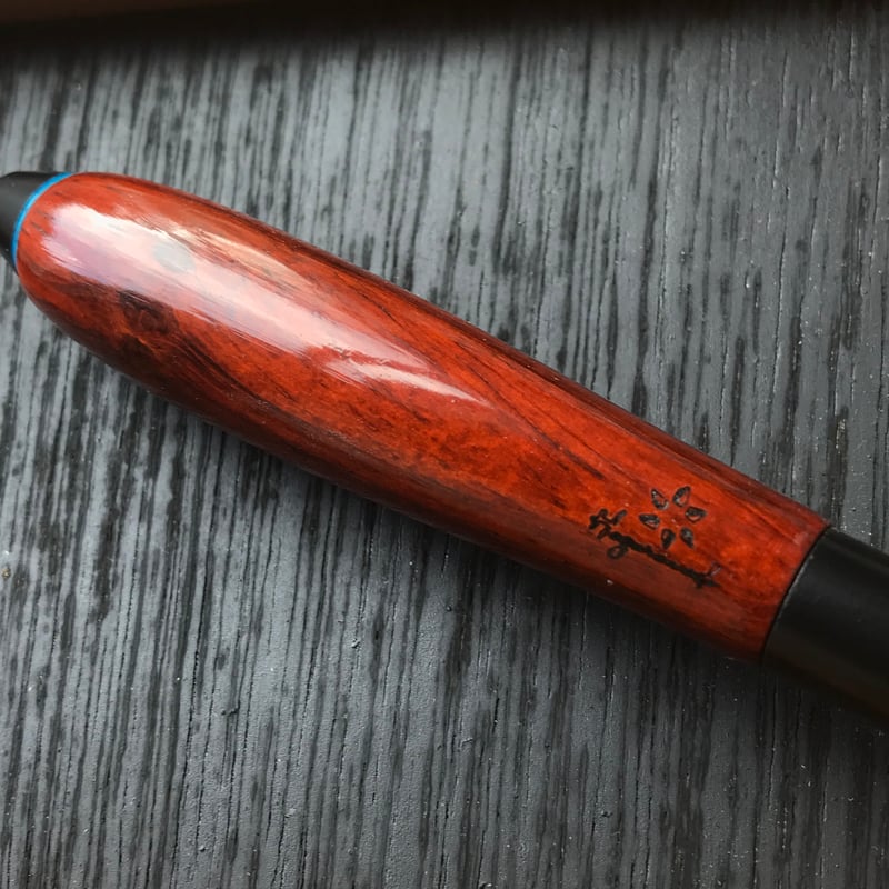 紅紫檀】 葉車堂 木製グリップ PREMIUM 紅紫檀（べにしたん） 希少樹種