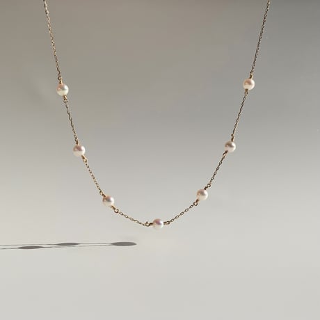 アコヤパールの7粒ネックレス