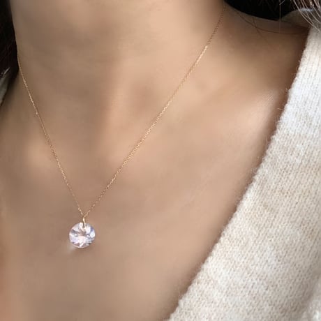 ラベンダークォーツのネックレス
