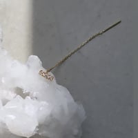 ダイヤモンド バーピアス S