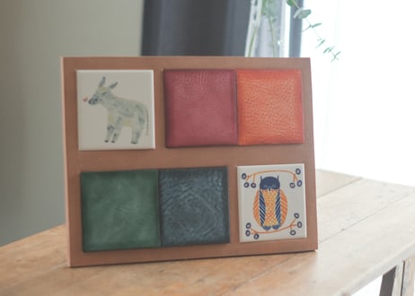 《CERETTA》Leather Tile《12colors》