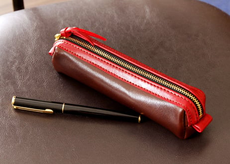 《Horse Leather》ファスナーペンケース