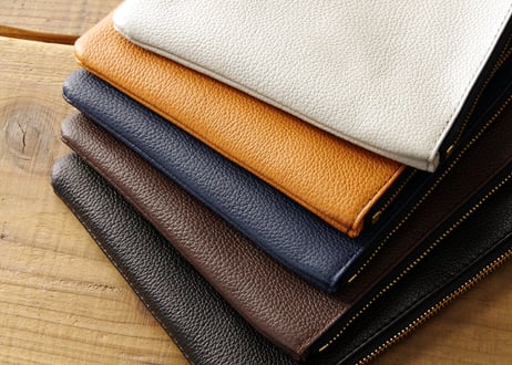 《LIONA》フラットポーチ 《5colors》