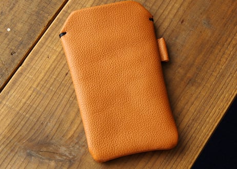 《LIONA》本革レザースリーブケース Large iPhone・Android対応（iPhone17 Pro Max / 16 Plus 等） スマホケース《5colors》